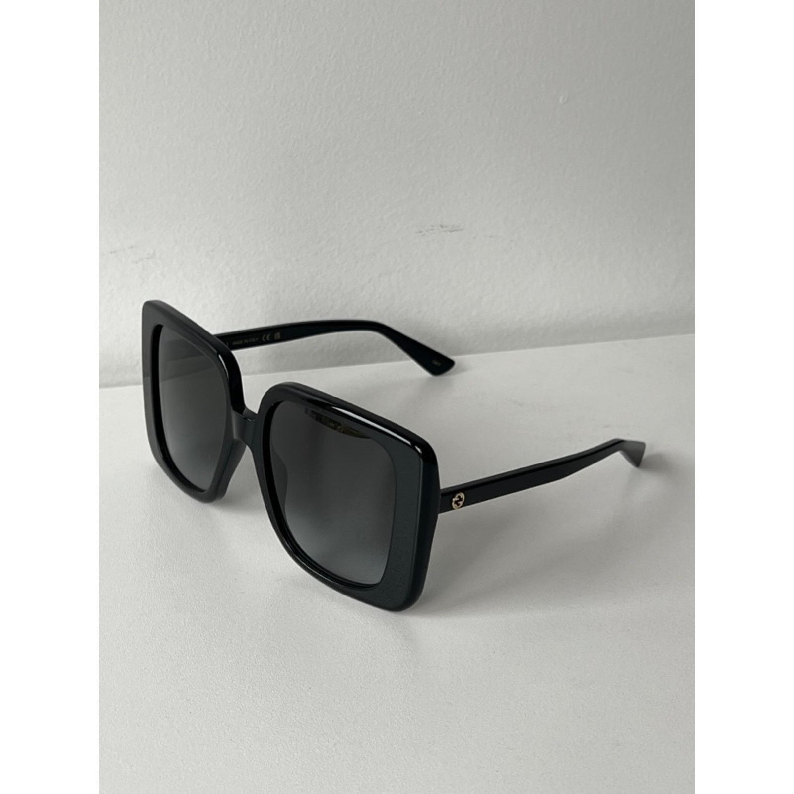 Gucci NEW Gucci GG1314S Black Oversized Square Sunglasses Size ONE SIZE - 5 Thumbnail