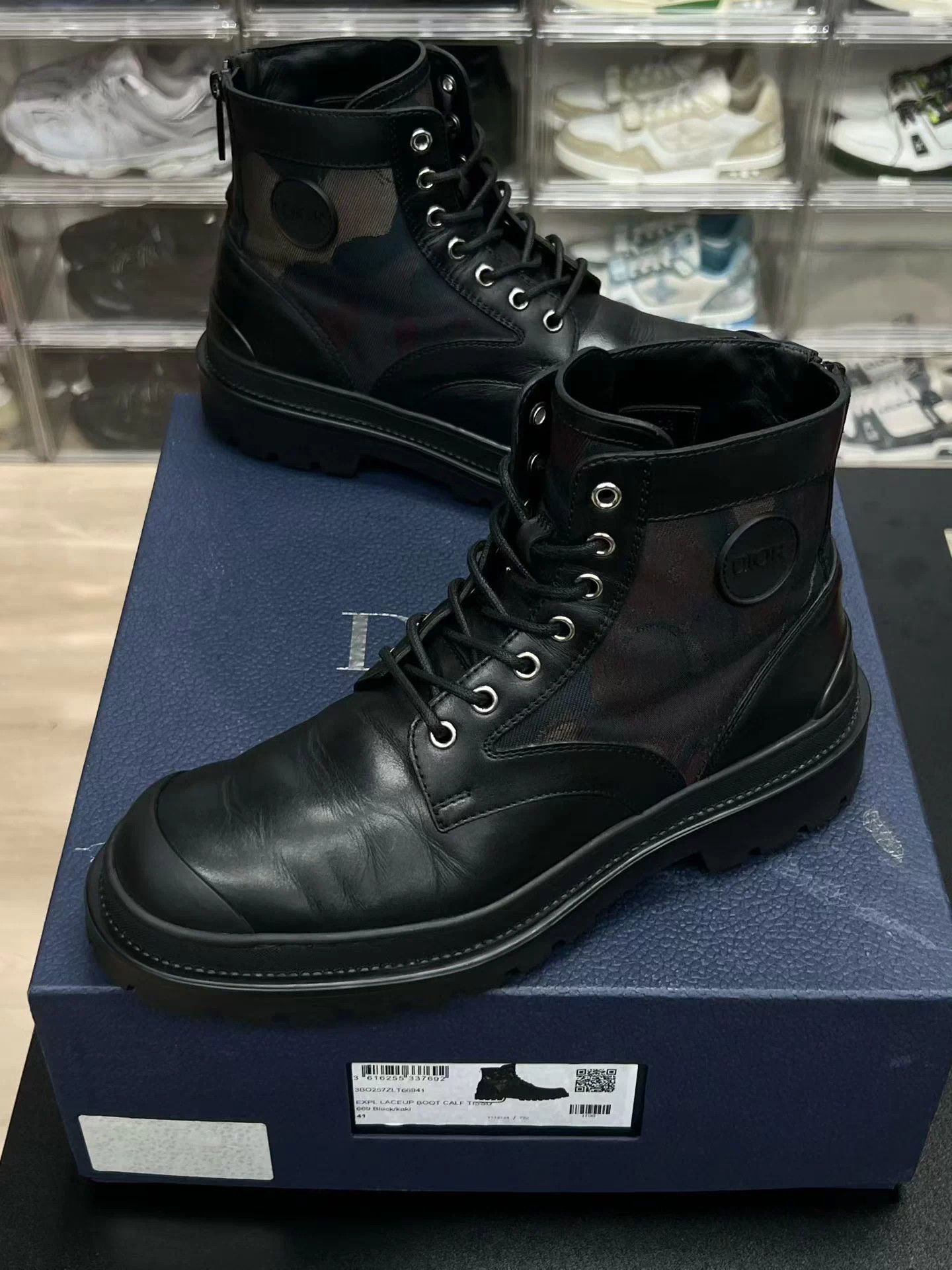 Dior DIOR Explorer Black Brown 41 Boots Size US 8 / EU 41 - 1 Thumbnail