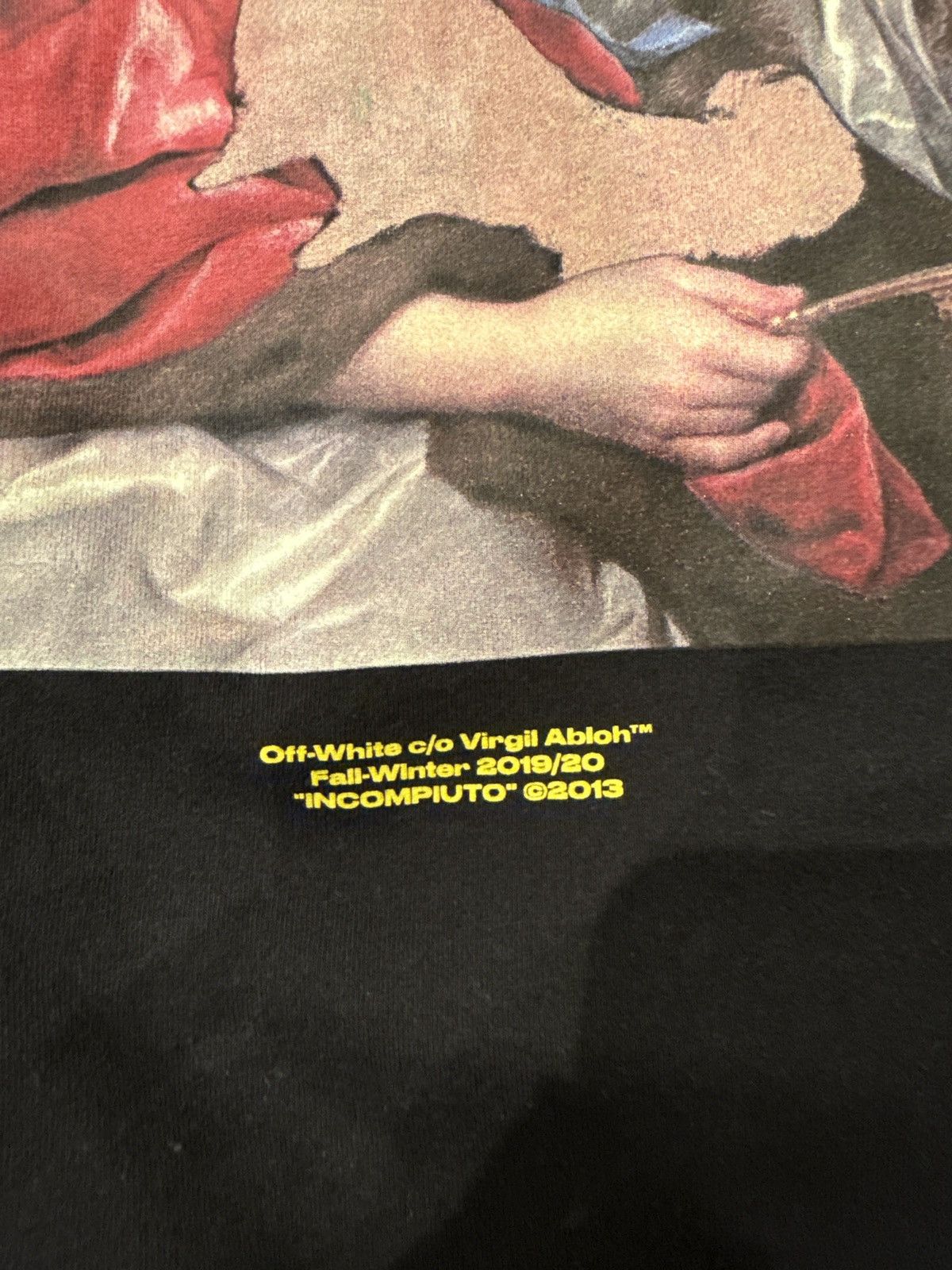 Off-White OFF-WHITE C/O VIRGIL ABLOH Black Mariana Print Zipped Hoodie Size US S / EU 44-46 / 1 - 6 Thumbnail
