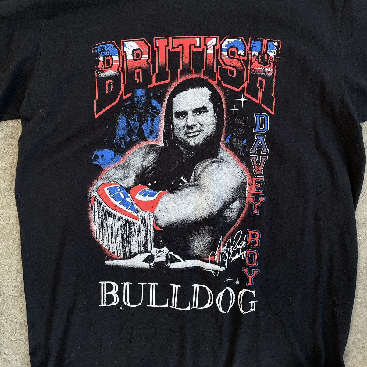 Vintage × WWE Vintage T-shirts WWE British Bull Dog Y2K 90s USA Style Size US L / EU 52-54 / 3 - 7 Thumbnail