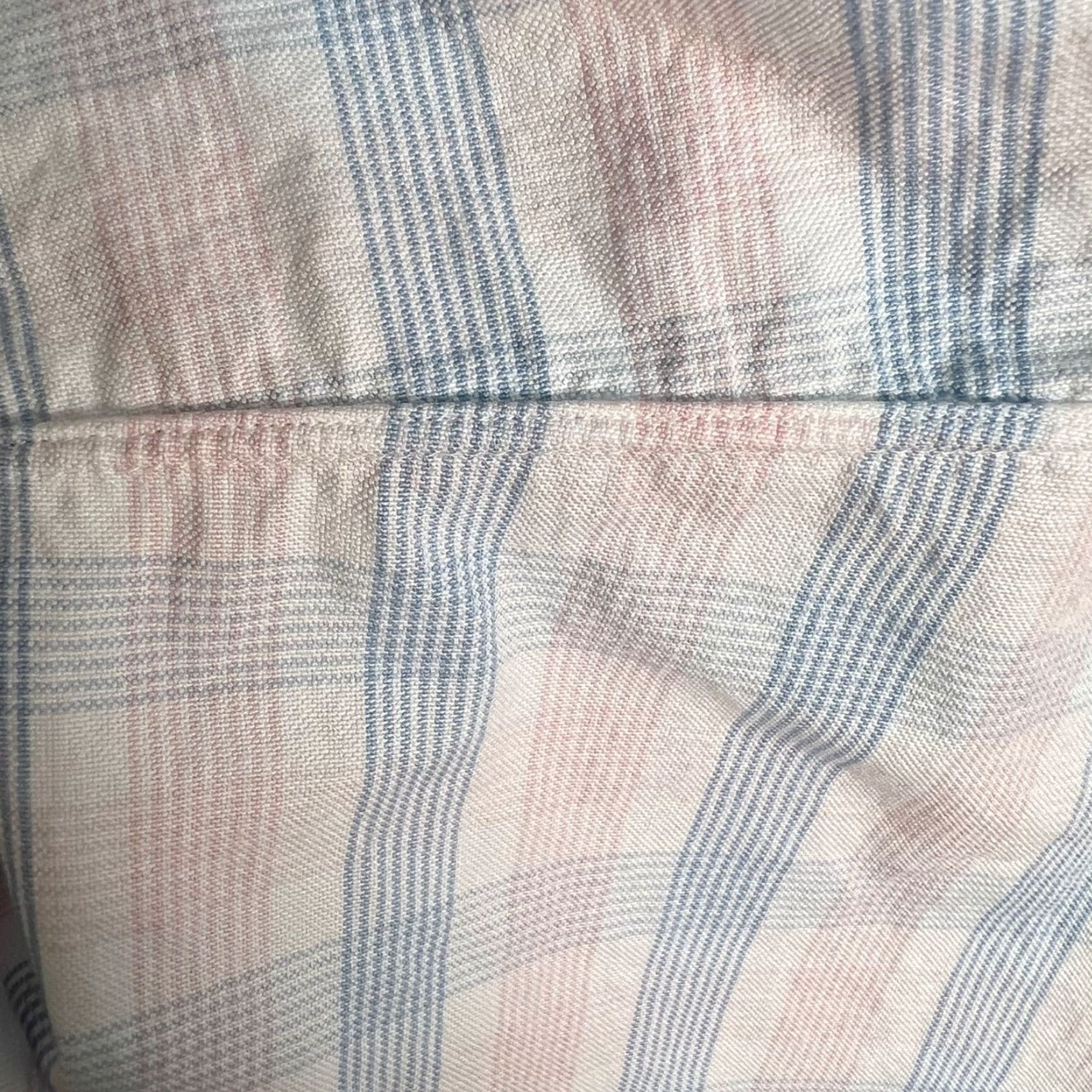 Thom Browne Thom Browne New York Mens Size 1 Plaid Button-Down Shirt Blue Pink Multicolor Button-Up Casual Cotton Long Sleeve Collection Shirt Mens Size US XS / EU 42 / 0 - 7 Thumbnail