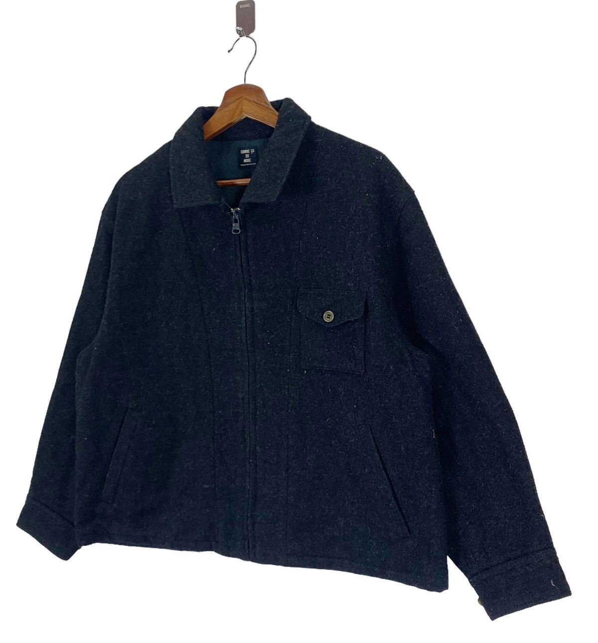 Comme Ca Ism × Designer × Japanese Brand VINTAGE JAPANESE BRAND COMME CA DU MODE WOOL JACKET Size US M / EU 48-50 / 2 - 8 Thumbnail