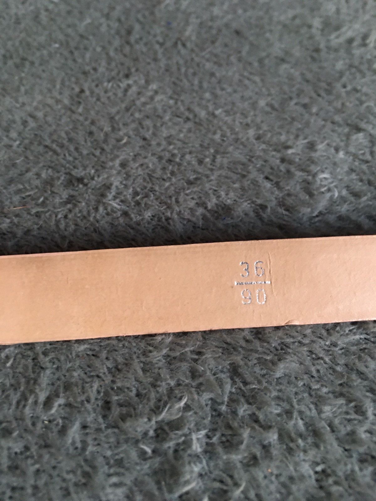 Gucci Gucci Belt Leather Beige G Logo Buckle Vintage Sz 36/90 Size ONE SIZE - 10 Thumbnail