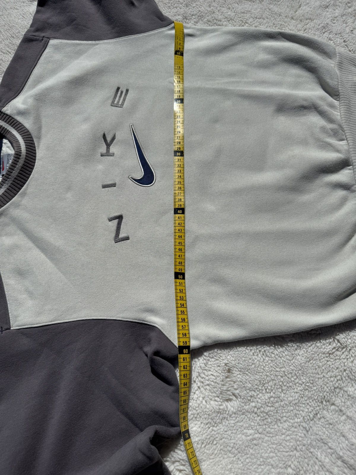 Nike Vintage Nike Y2K Boxy Sweatshirt, Men's S, big swoosh Size US S / EU 44-46 / 1 - 11 Thumbnail