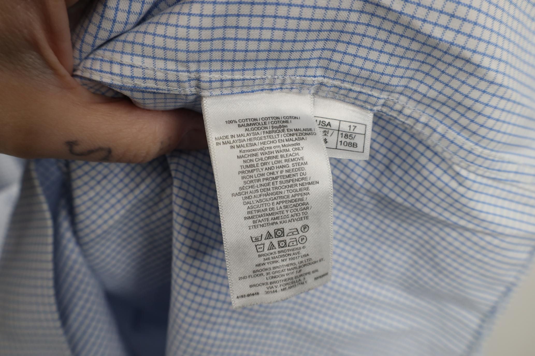 Brooks Brothers Vintage Brooks Brothers Cotton Button Down Shirt OCBD Plaid Size US M / EU 48-50 / 2 - 12 Thumbnail
