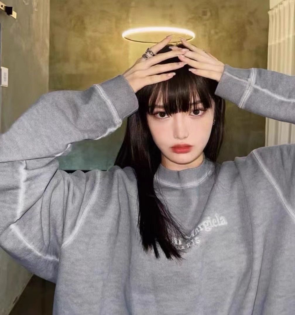 Maison Margiela Maison Margiela Washed gray old sweatshirt 2501-Nextarrow Size US L / EU 52-54 / 3 - 7 Thumbnail