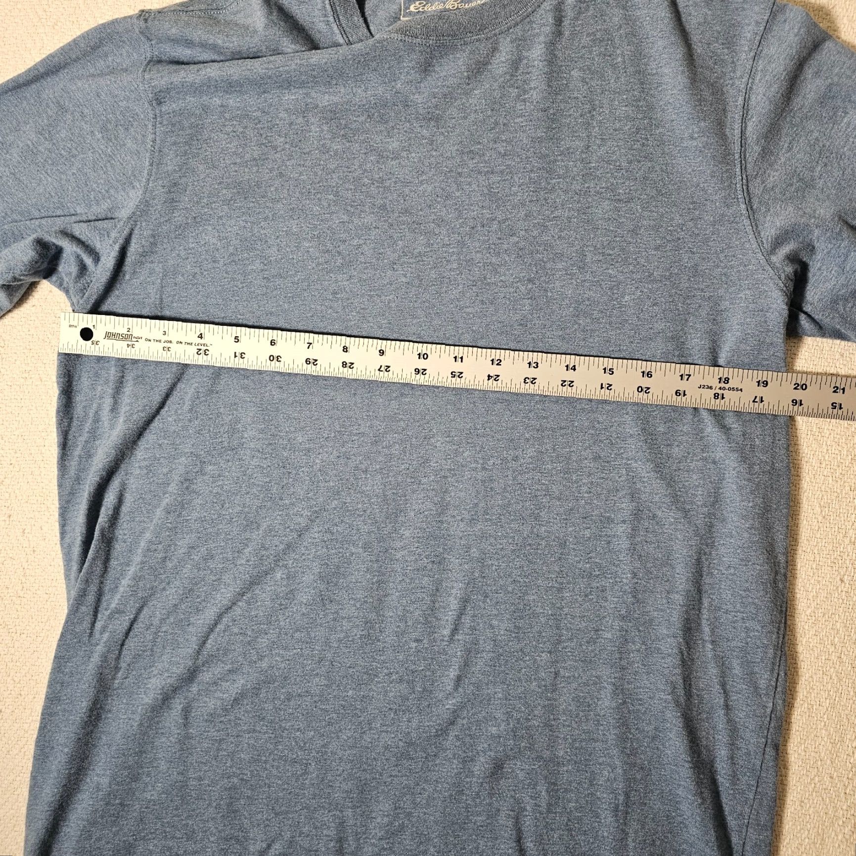 Eddie Bauer Eddie Bauer Men's Tall M Blue Legend Wash Shirt Outdoors Casual Short Sleeve Size US M / EU 48-50 / 2 - 5 Thumbnail