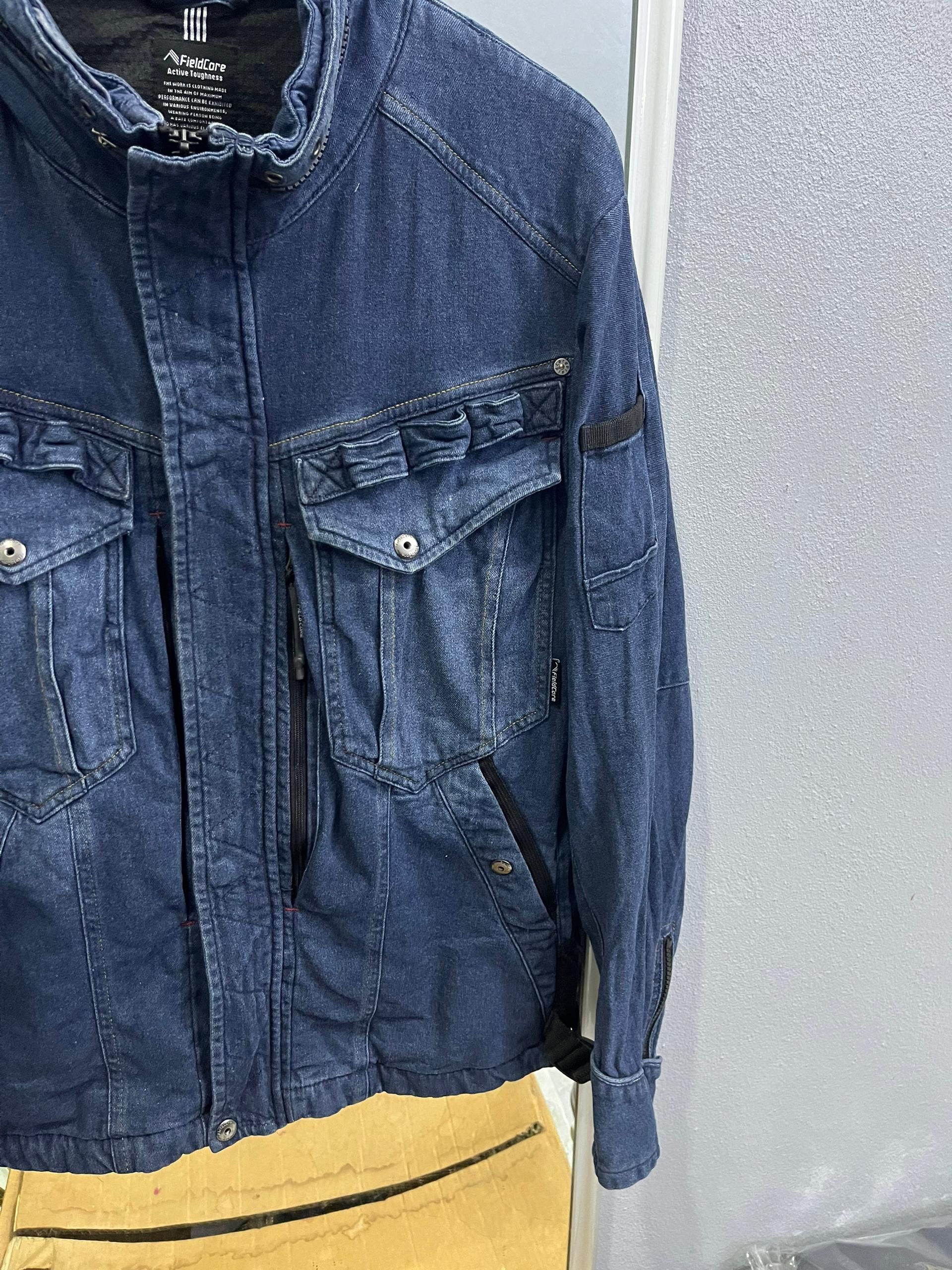 Japanese Brand FieldCore Active Toughness Denim Jacket Size US M / EU 48-50 / 2 - 4 Thumbnail