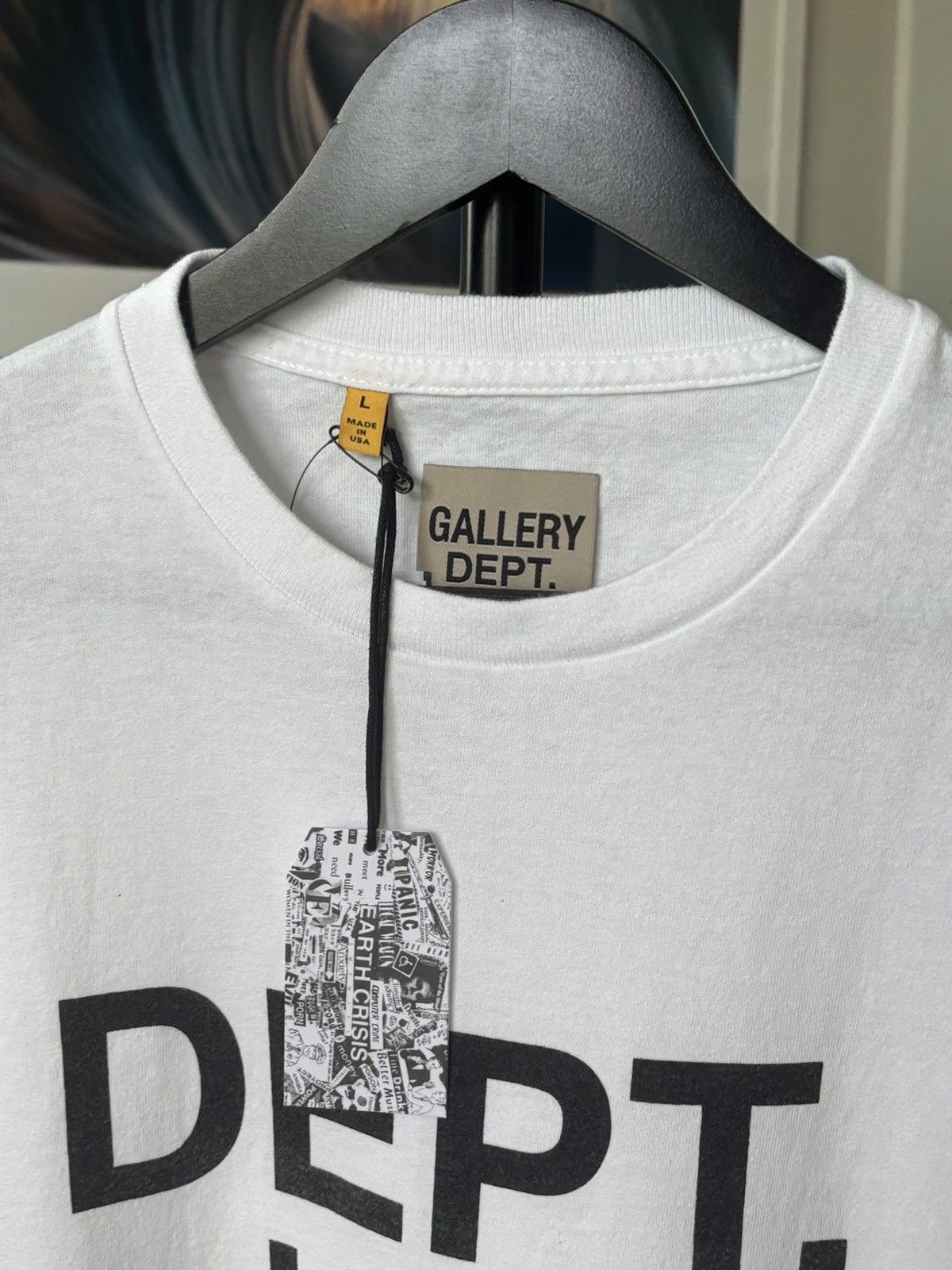 Gallery Dept. GALLERY DEPT - FRENCH LOGO TEE Size US L / EU 52-54 / 3 - 4 Thumbnail