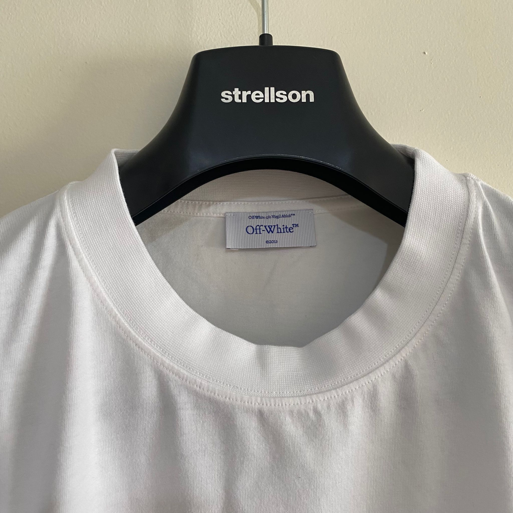 Off-White White Spray Arrows Logo T-Shirt Size US S / EU 44-46 / 1 - 6 Thumbnail