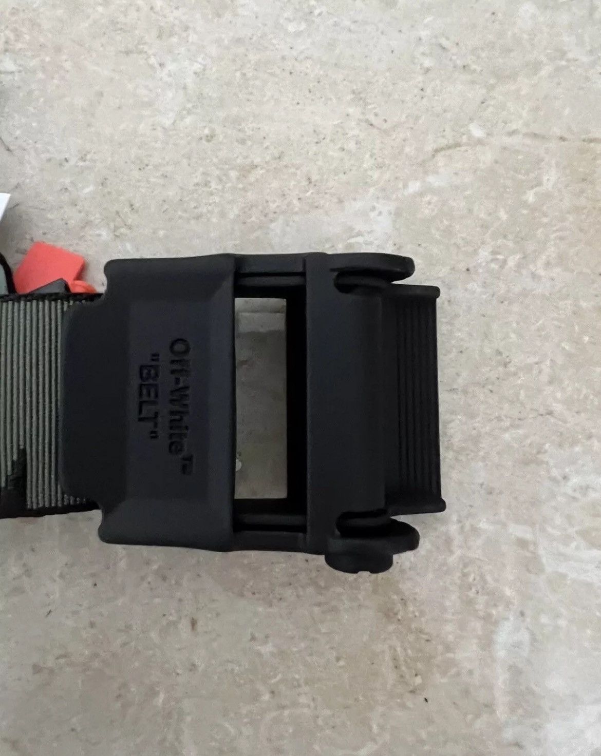 Off-White × Virgil Abloh 🔥 NWT OFF-WHITE INDUSTRIAL BELT Size ONE SIZE - 6 Thumbnail