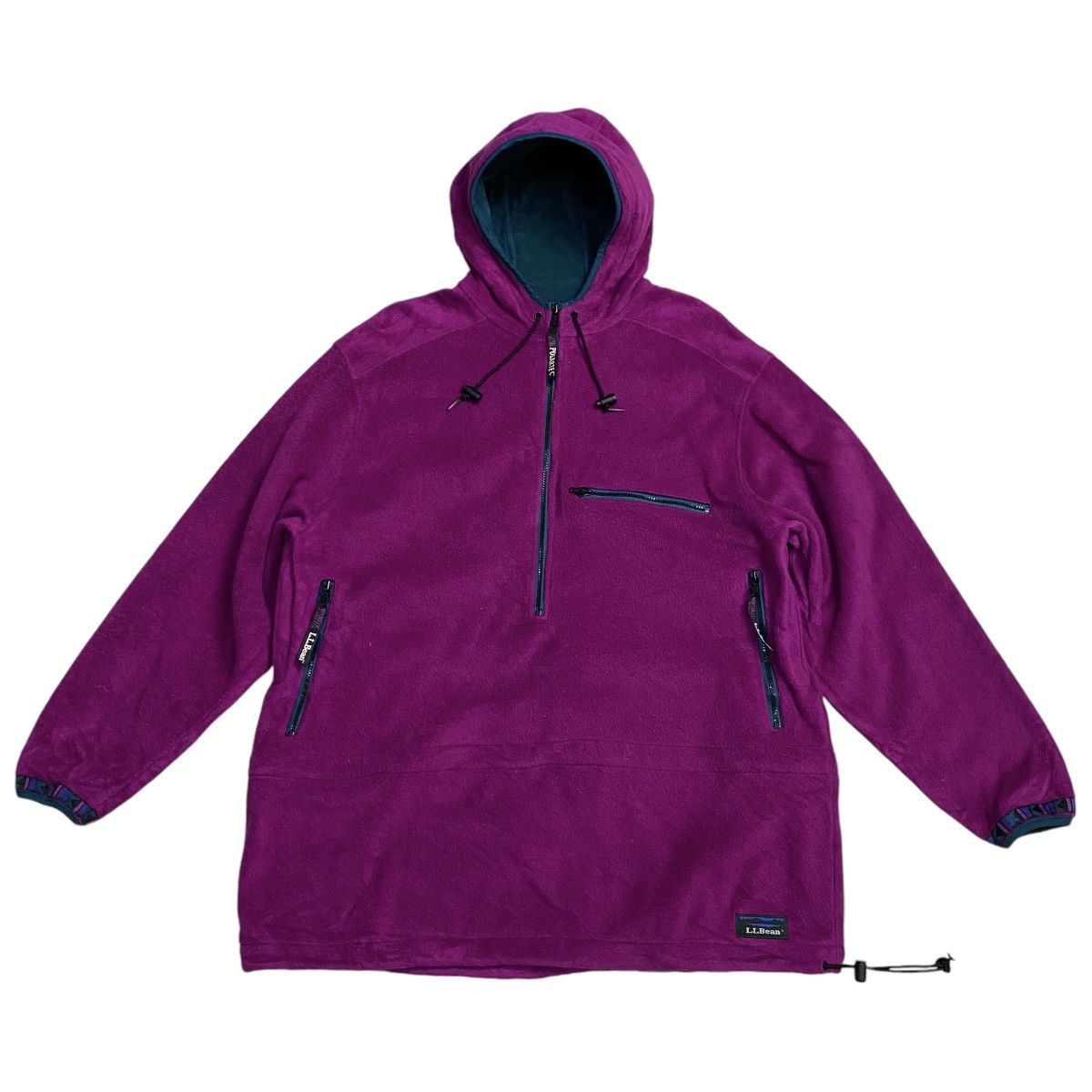 L.L. Bean × Polartec L.L Bean X Polartec magenta half zipper fleece Size XL / US 12-14 / IT 48-50 - 5 Thumbnail