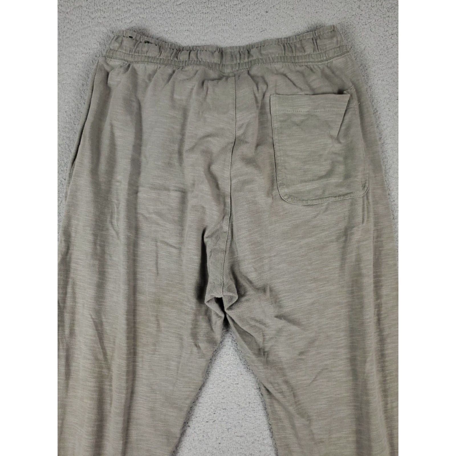 Nike Nike Pants Mens Size Medium Beige/Gray Swoosh Jogger Sweatpants Size US 31 - 7 Thumbnail