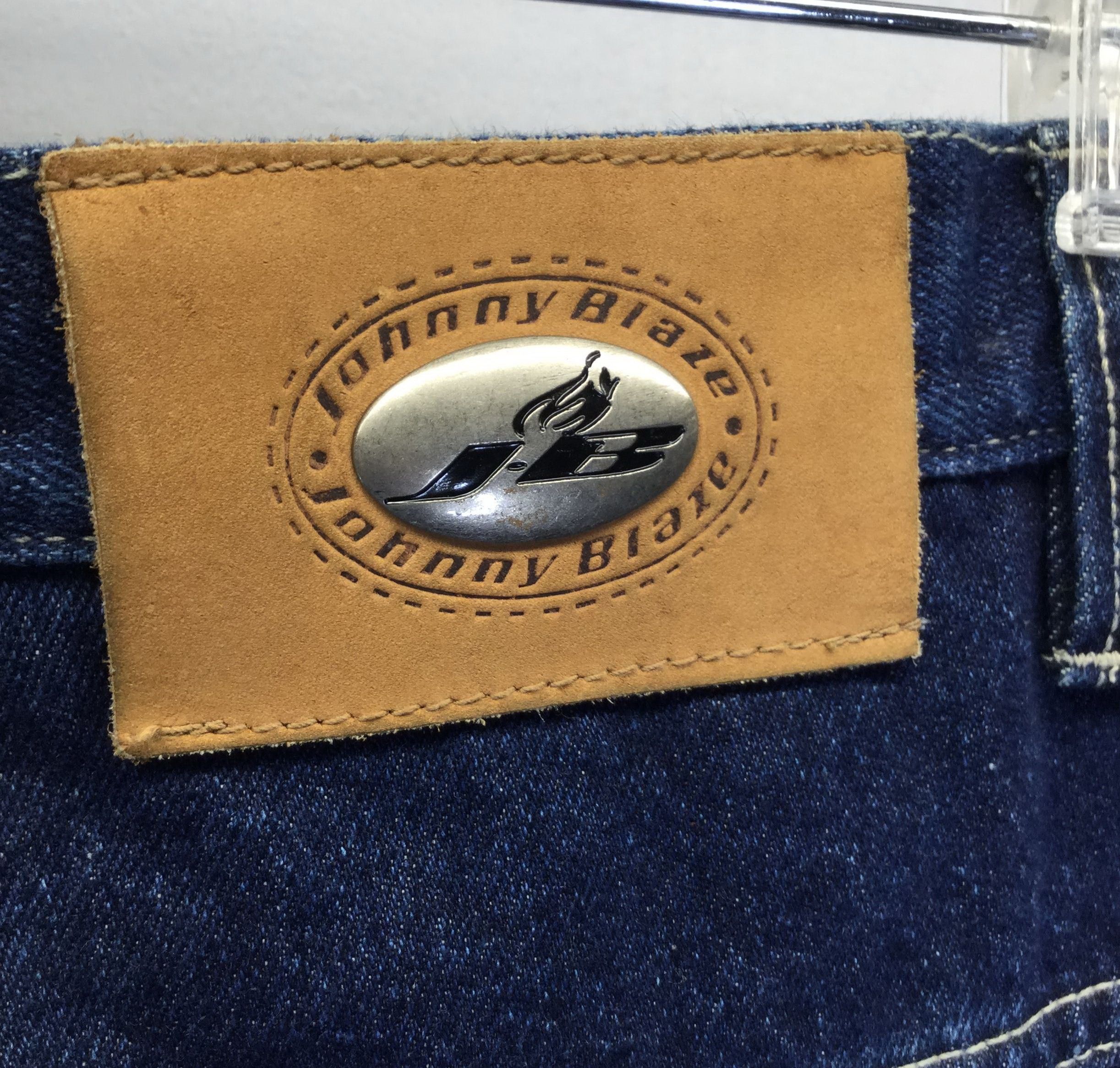 Wu-Tang Clan Johnny Blaze jeans, Wu Wear, vintage hip hop baggy, 90s 34 Size US 34 / EU 50 - 6 Thumbnail