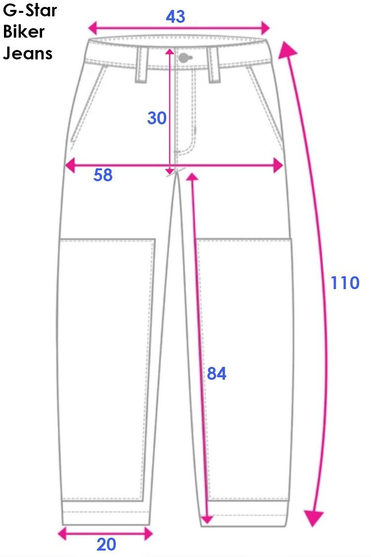 G-Star G Star Raw Biker Denim 3D Slim Mens Jeans 34 x 33 Size US 34 / EU 50 - 15 Thumbnail