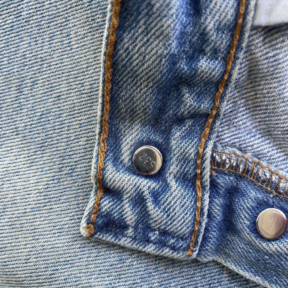 Jean 90s Vintage Levi’s 501 Rusty USA Jeans Distress Faded Pants Size US 31 - 7 Thumbnail