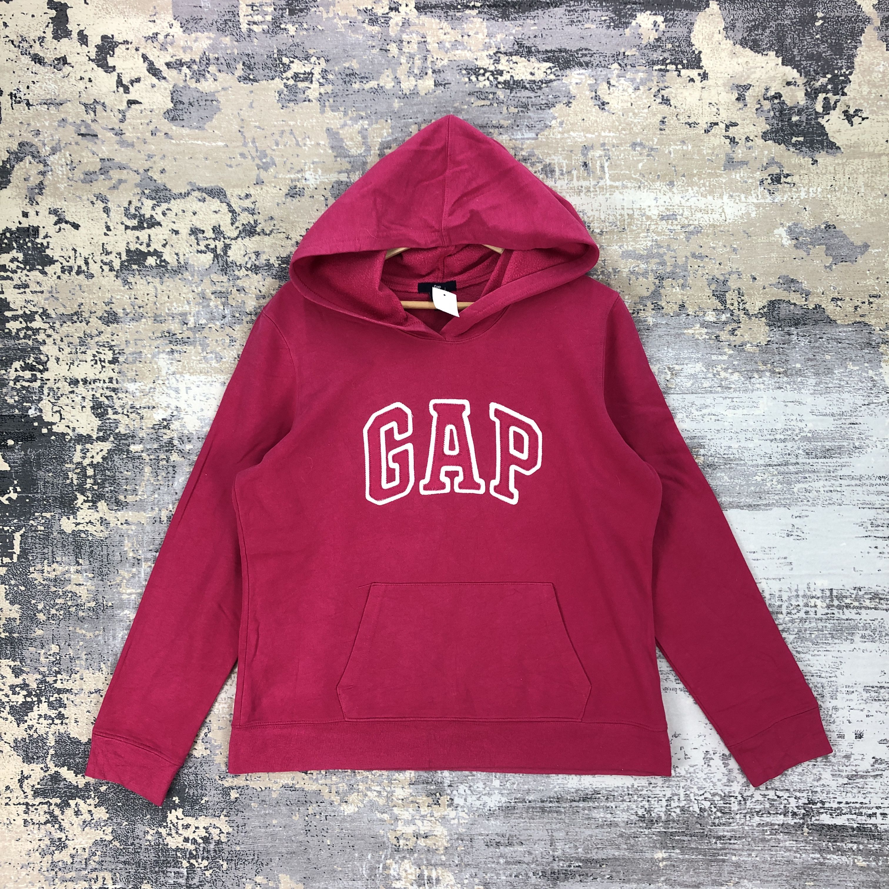 Gap Vintage Y2K Gap Sweatshirt Hoodie GAP Sweater Hooded Jumper Size US L / EU 52-54 / 3 - 2 Thumbnail