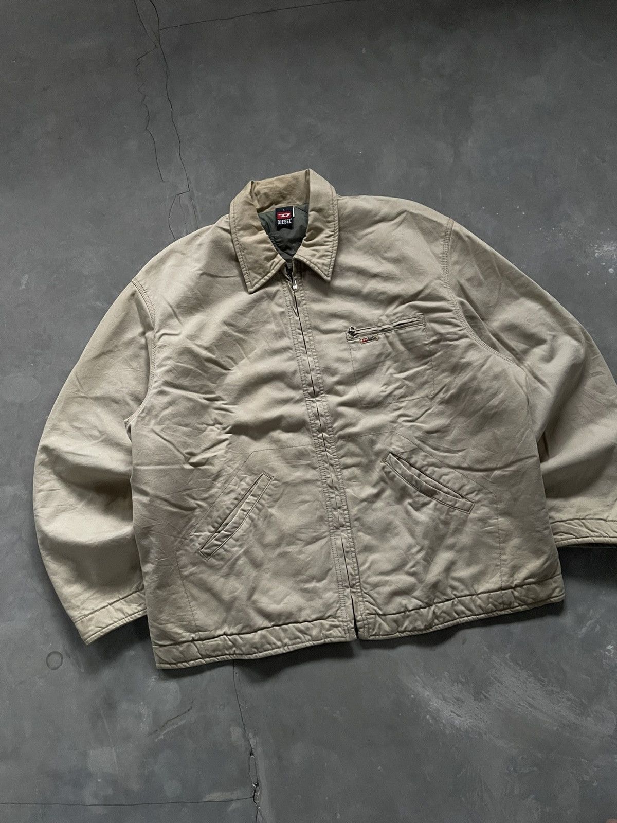 Diesel 1990’s Diesel - Lampo Zips Made in Italy Detroit Jacket Size US XL / EU 56 / 4 - 4 Thumbnail