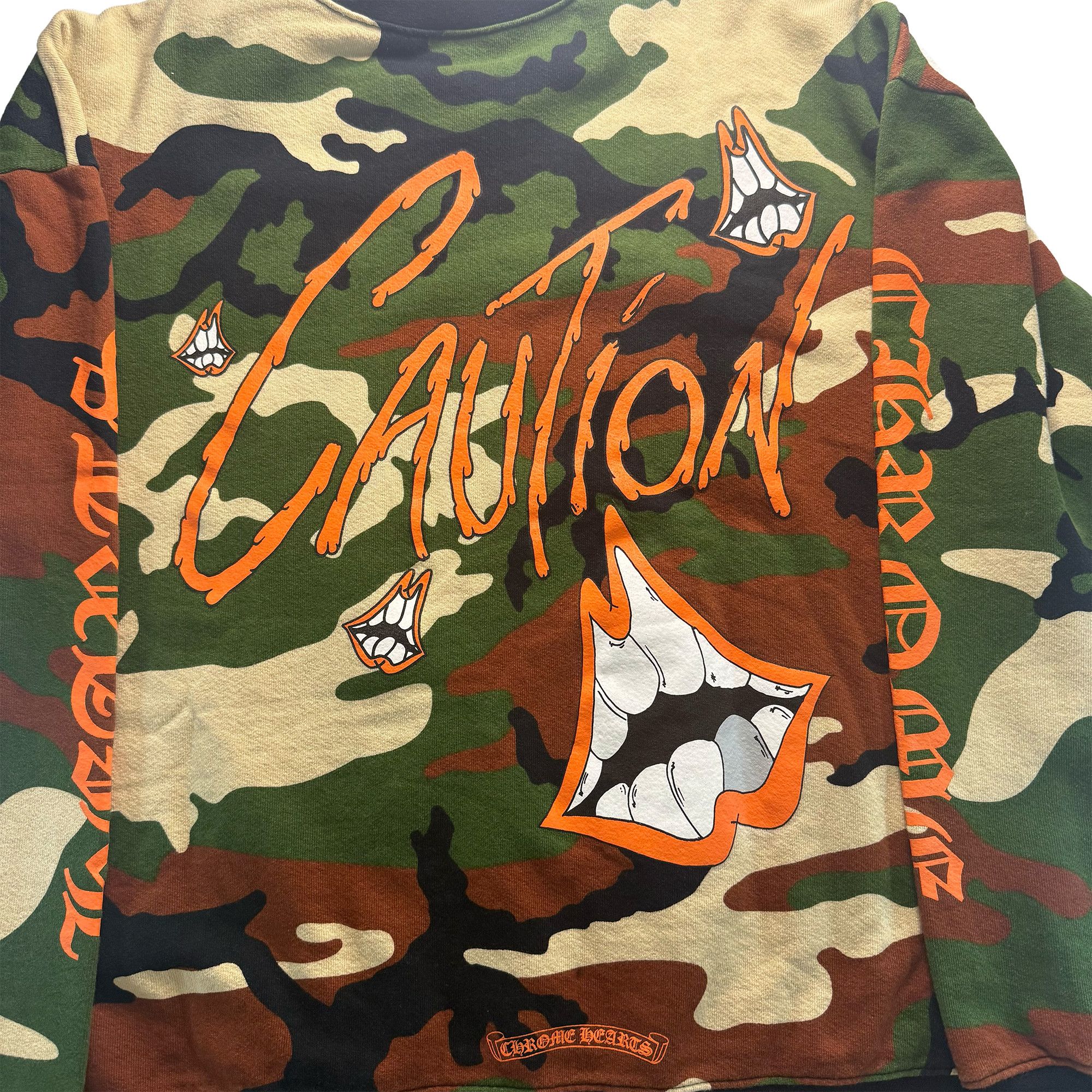 Chrome Hearts Chrome Hearts Matty Boy Camo Crewneck Size US XXL / EU 58 / 5 - 4 Thumbnail