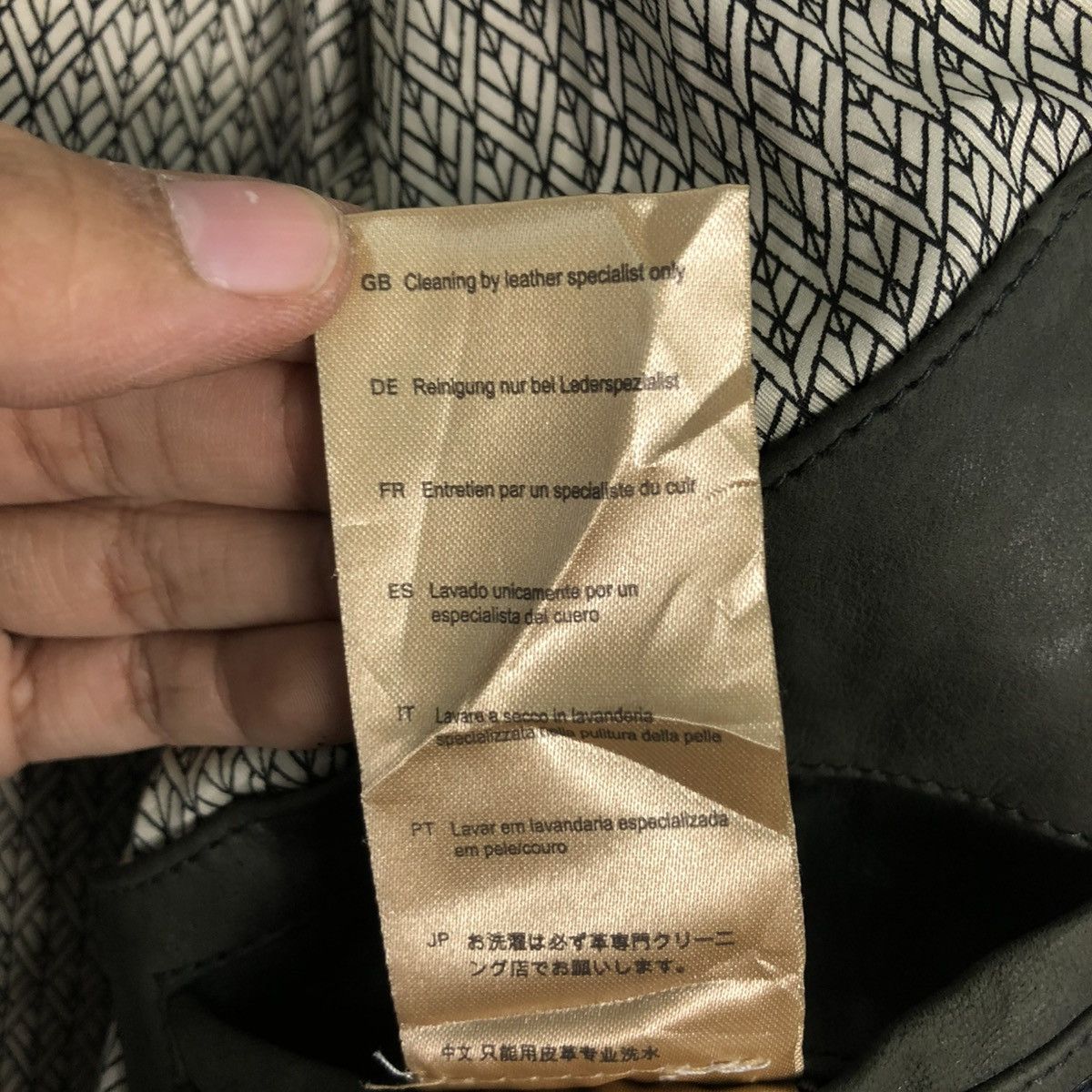 Scotch & Soda 🔥VINTAGE GENUINE LEATHER JACKET BIKER MADE WITH LOVE Size US M / EU 48-50 / 2 - 25 Thumbnail