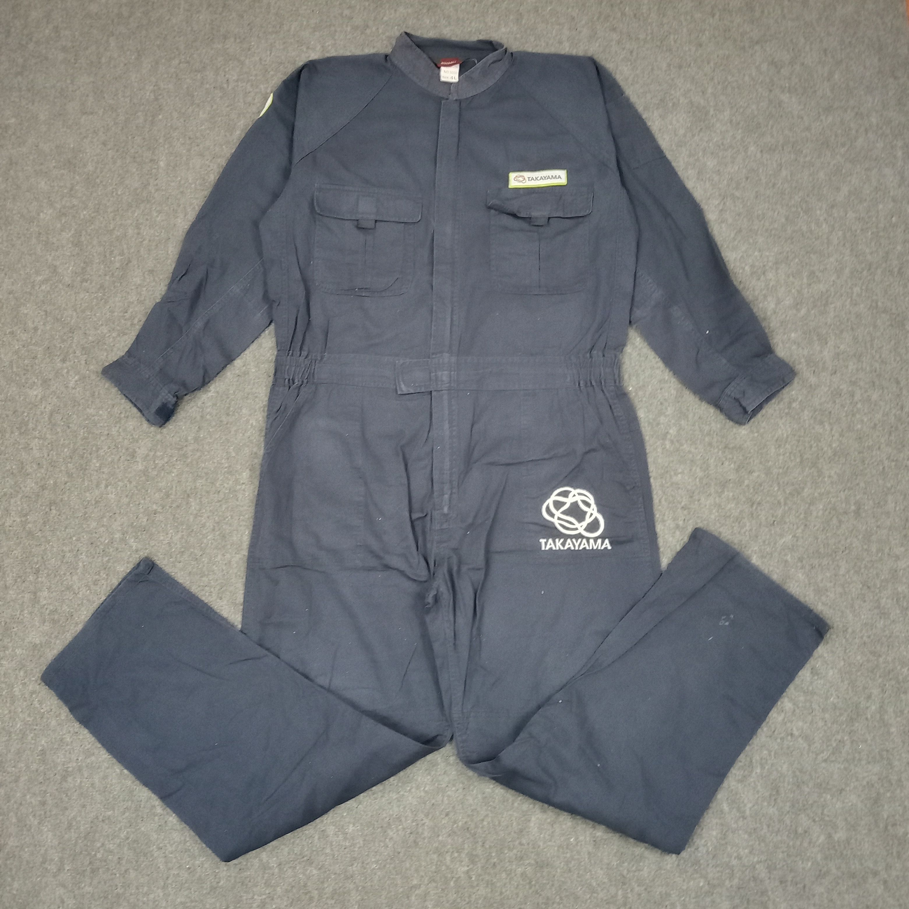 Japanese Brand × Vintage Takayama Japanese Brand Style Coverall Jacket Size US XL / EU 56 / 4 - 4 Thumbnail