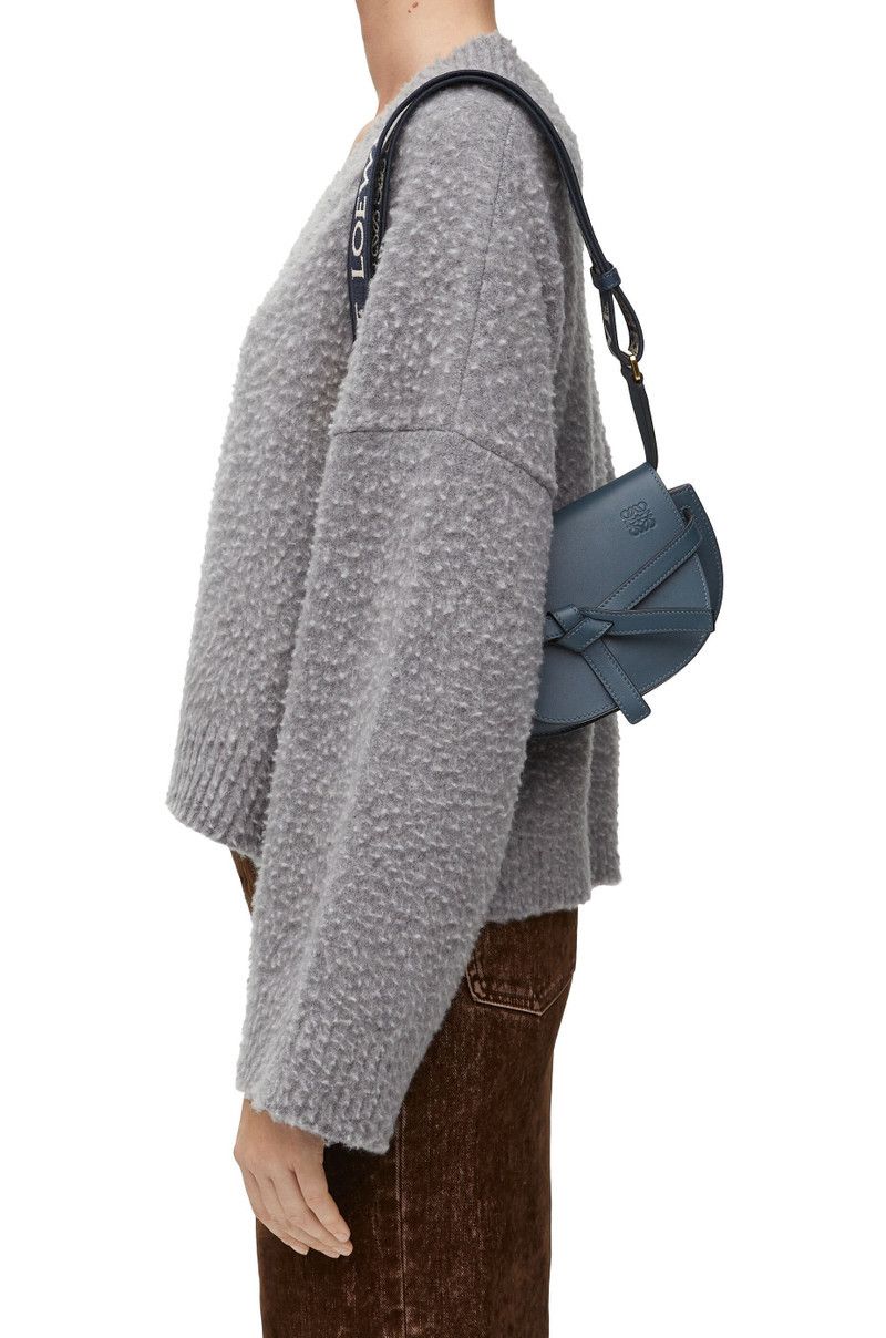 Loewe o1in1g0426 Size: OS / Mini Gate Dual Bag in Onyx Blue Size ONE SIZE - 2 Thumbnail