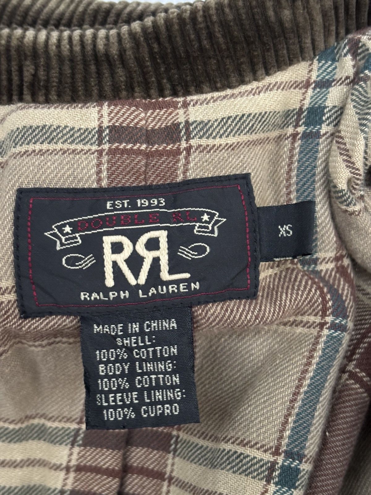 RRL Ralph Lauren RRL Double RL Heavy Corduroy Blazer Jacket Size US S / EU 44-46 / 1 - 13 Thumbnail
