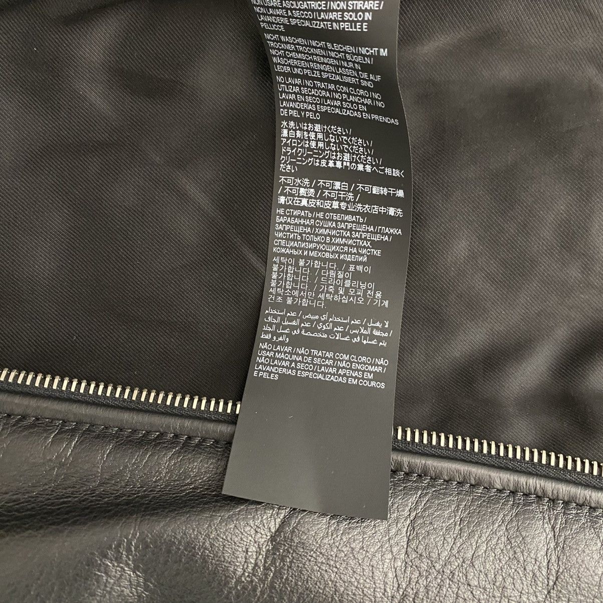 Saint Laurent Paris Saint Laurent Leather Bomber Jacket in Large Size US L / EU 52-54 / 3 - 6 Thumbnail