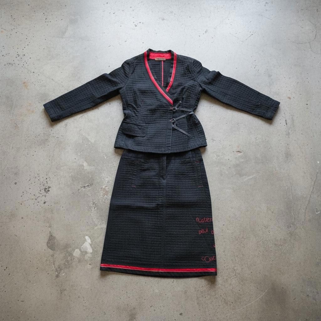 Cop Copine The Cop Copine Neutral Kimono Set Size 27" / US 4 / IT 40 - 2 Thumbnail