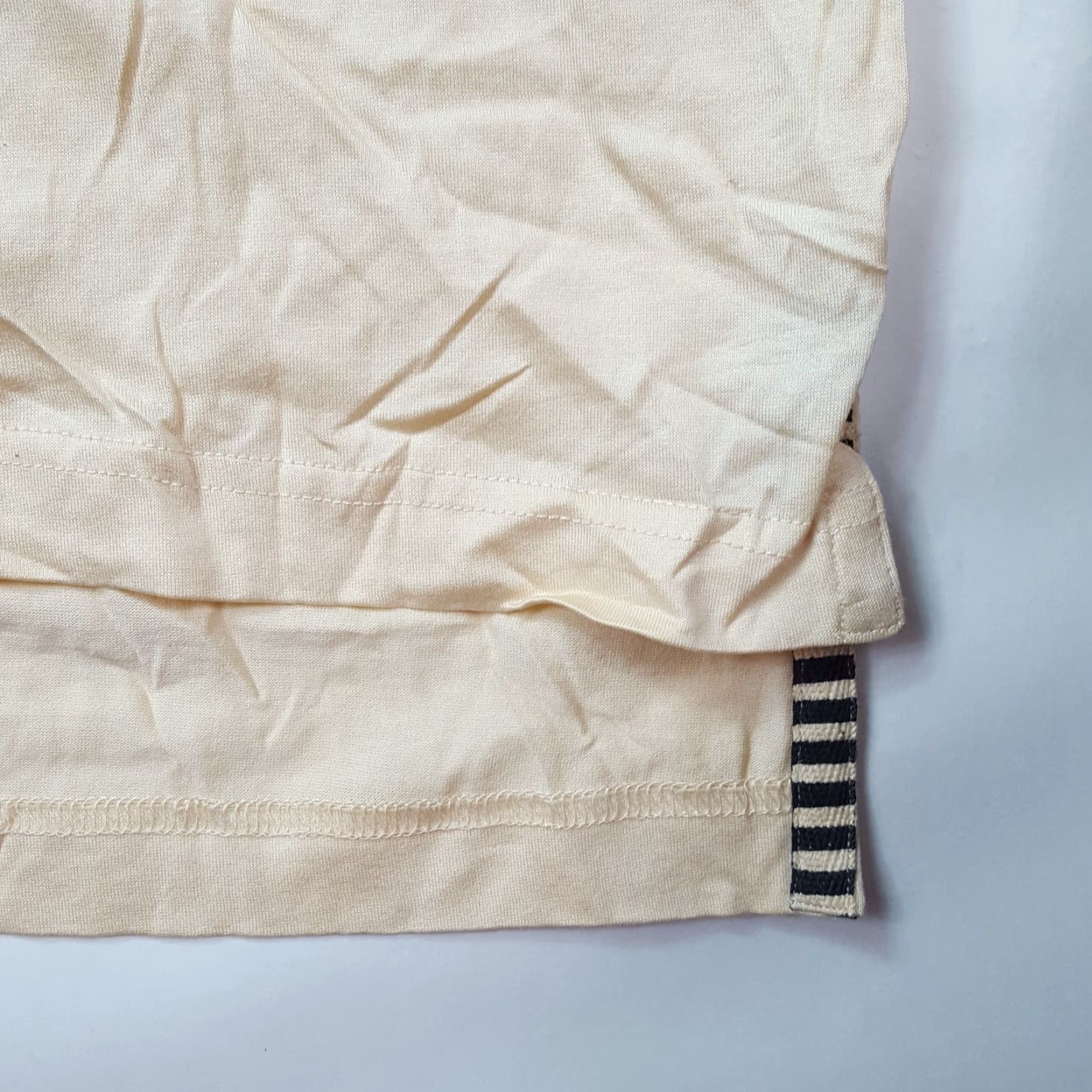 Vintage VINTAGE Jamie Sadock Polo Shirt Men L Ivory Cotton Knit Short Sleeve Collared Button Casual 90s Retro Golf Tennis Sports Outdoor Size US L / EU 52-54 / 3 - 5 Thumbnail