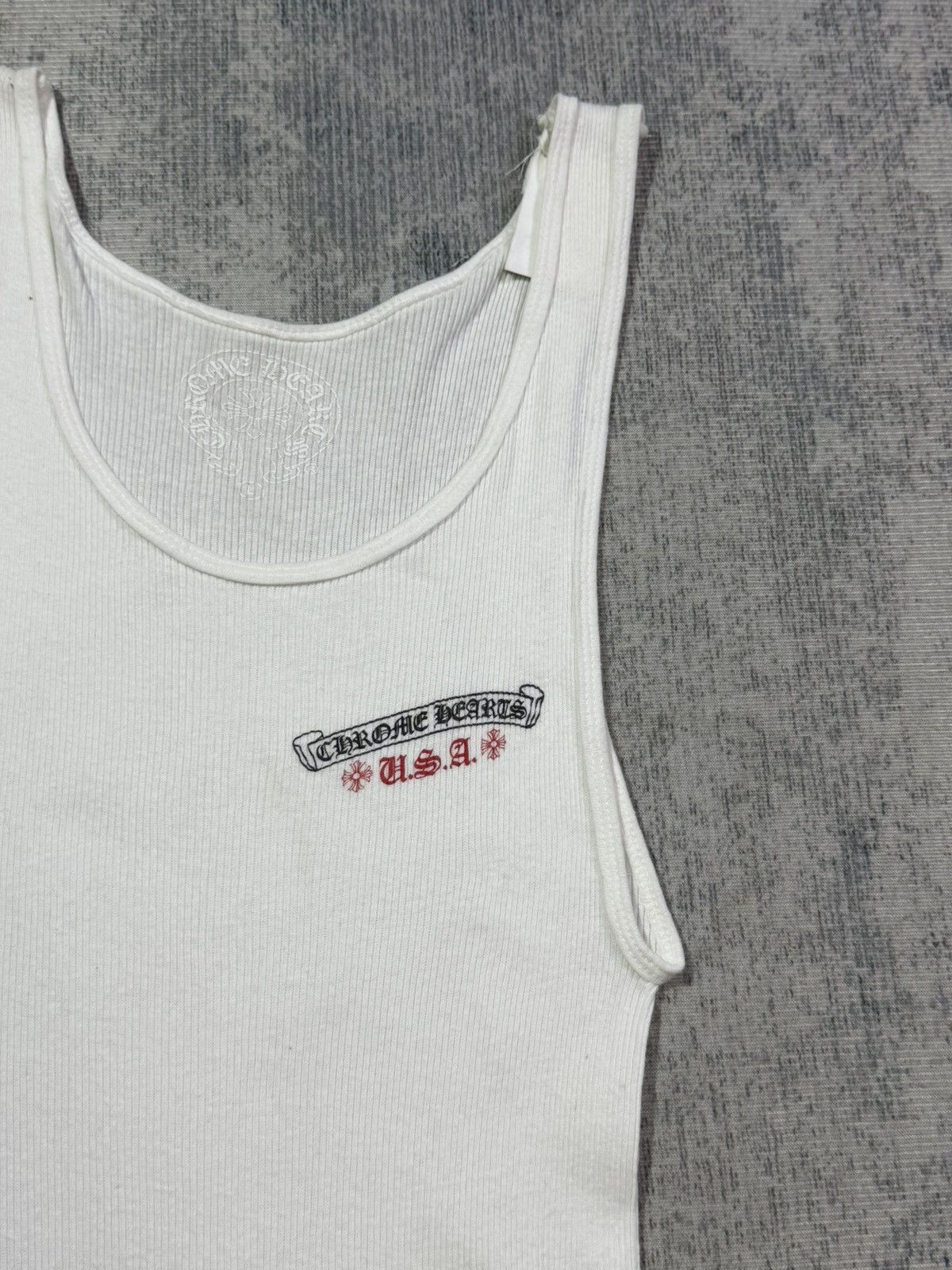 Chrome Hearts USA Flag AMFLAG Tanktop Size US L / EU 52-54 / 3 - 7 Thumbnail