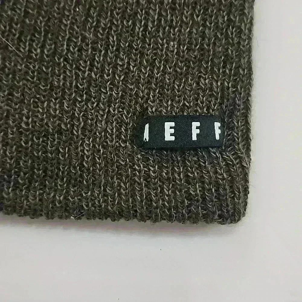 NEFF Neff Mens Unisex Green Winter Knit Snow Outdoor Beanie Ever Size ONE SIZE - 4 Thumbnail
