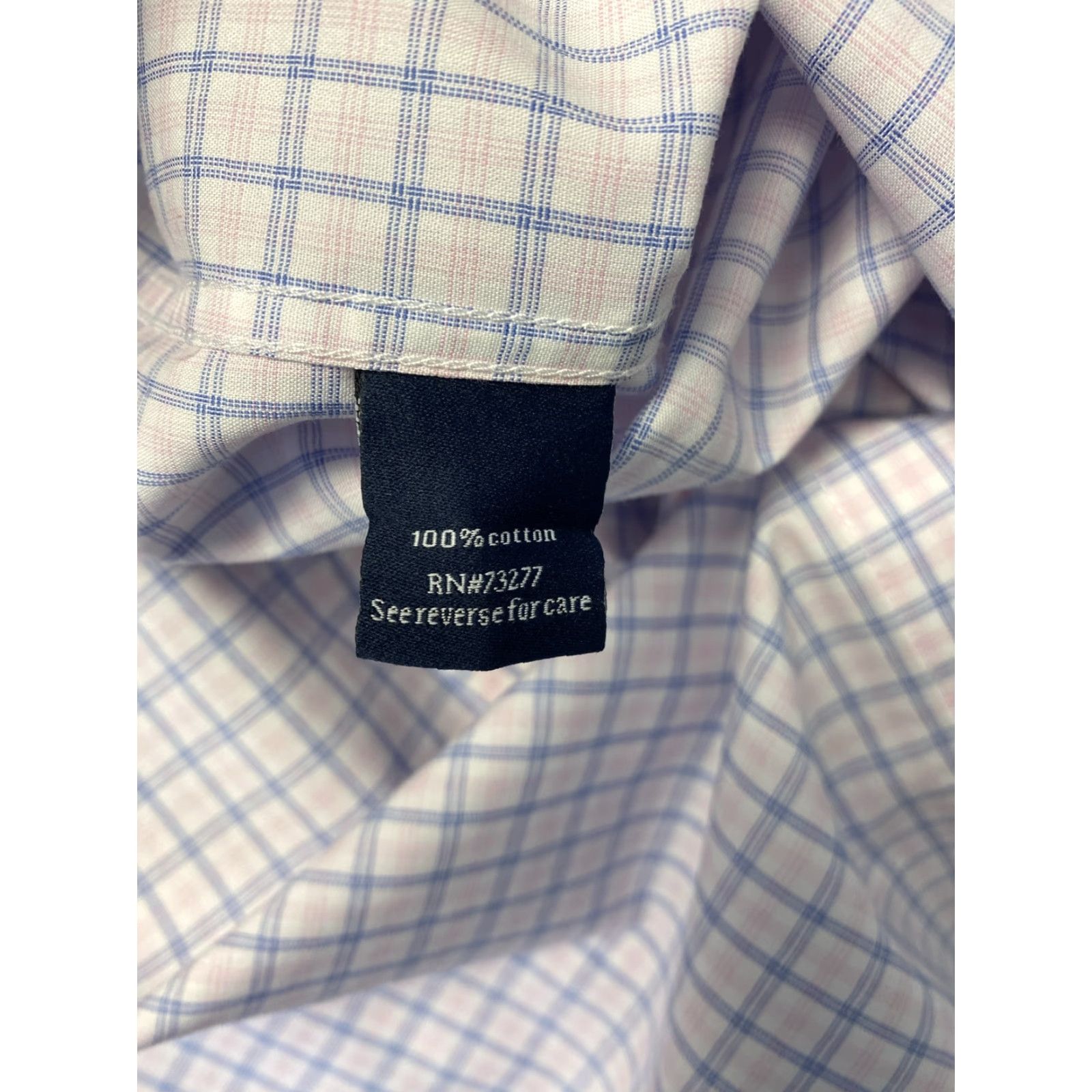 Croft & Barrow Croft & Barrow Shirt Men's 17.5 - 34/35 Purple Long Sleeve 100% Cotton /38-70 Size US XL / EU 56 / 4 - 7 Thumbnail