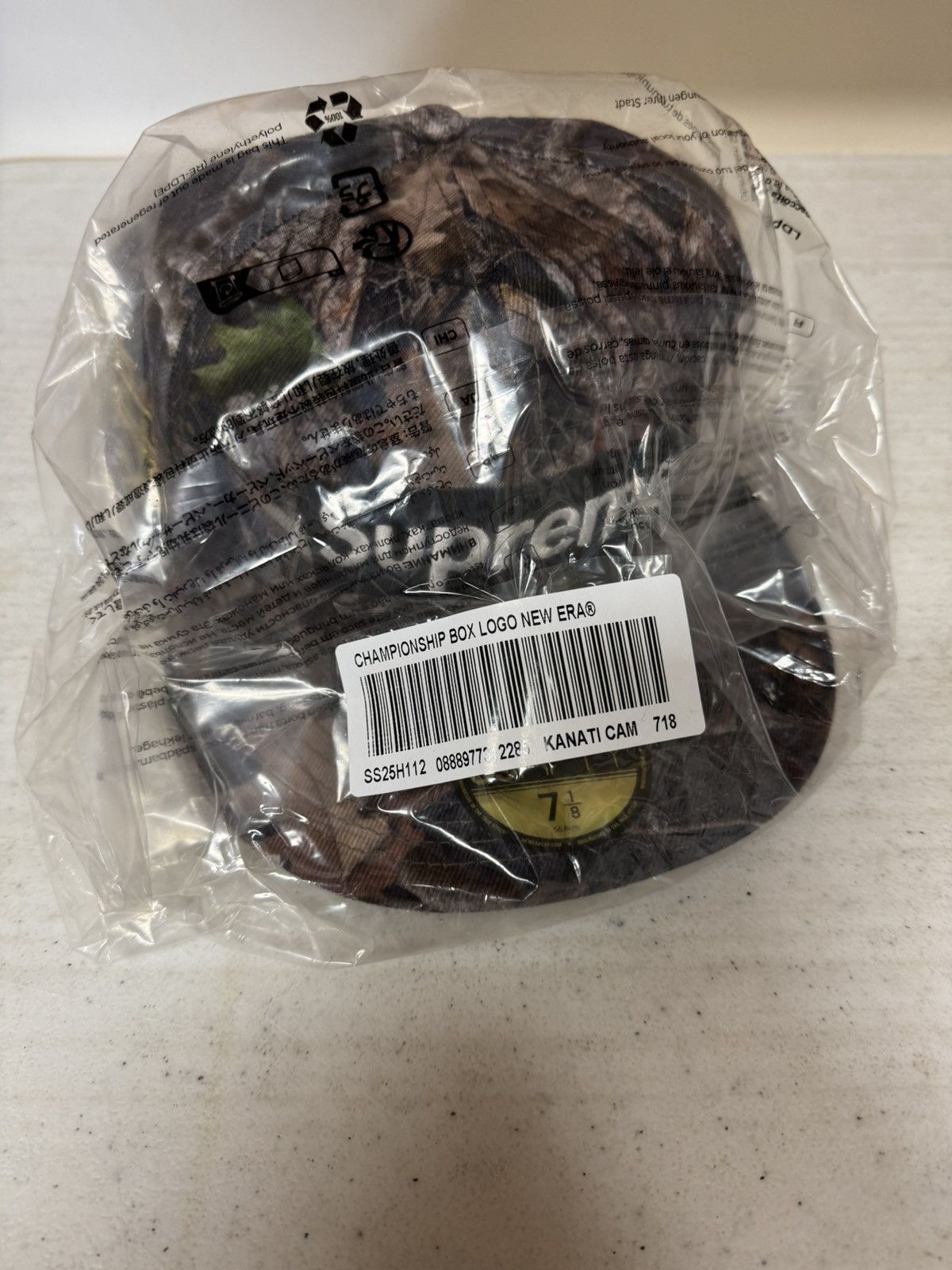 Supreme Supreme Championship Box Logo New Era Size ONE SIZE - 5 Thumbnail