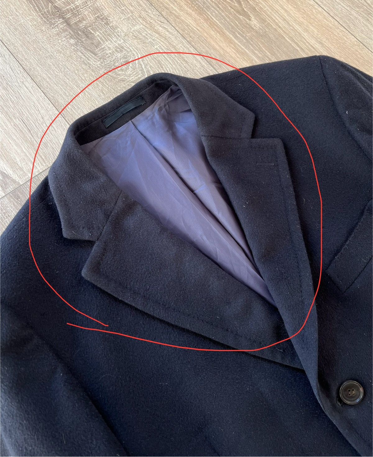 Suitsupply × Vintage Vintage Suitsupply Wool Coat Size US L / EU 52-54 / 3 - 4 Thumbnail