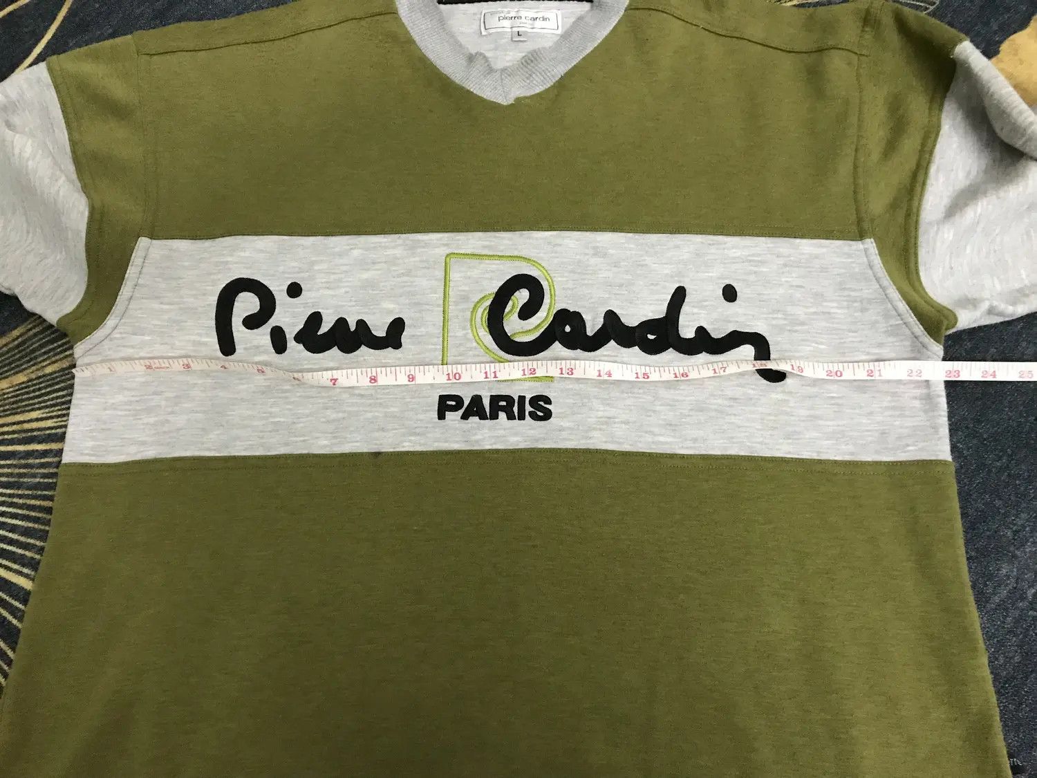 Pierre Cardin Pierre Cardin Long Sleeve Tee Size US L / EU 52-54 / 3 - 4 Thumbnail