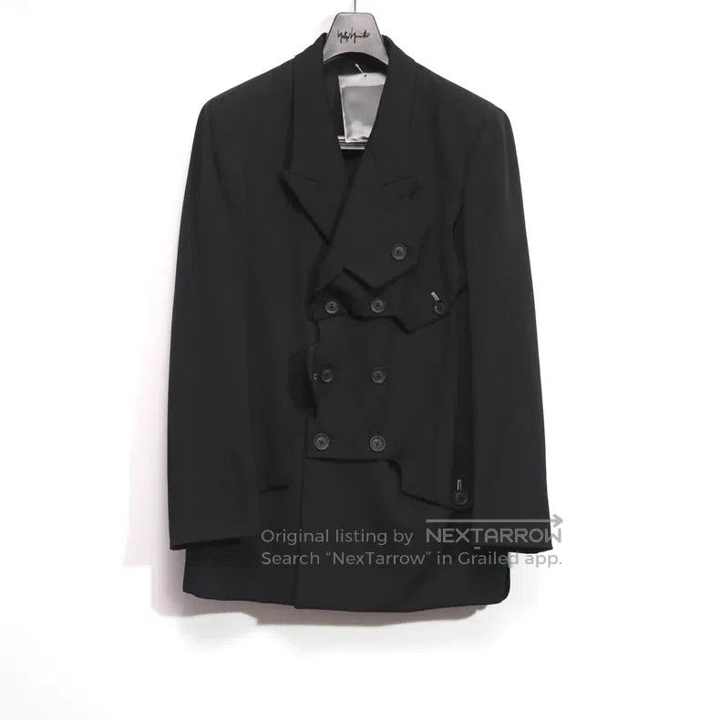 Yohji Yamamoto Yohji Yamamoto size 2 20 SS deconstructed blazer Size 36R - 1 Thumbnail
