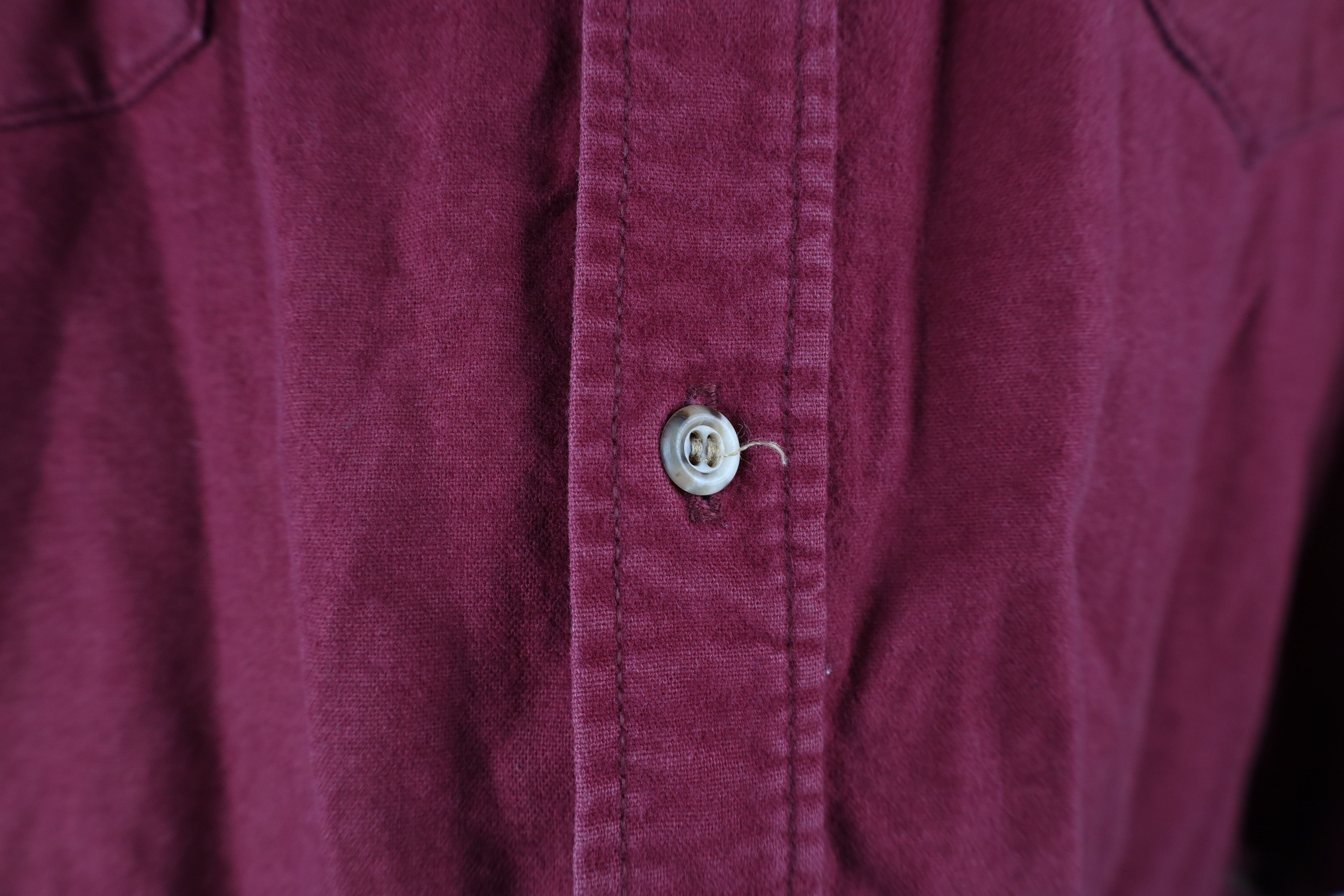 Vintage Vintage 90s Streetwear Heavy Chamois Cloth Button Shirt USA Size US XL / EU 56 / 4 - 9 Thumbnail