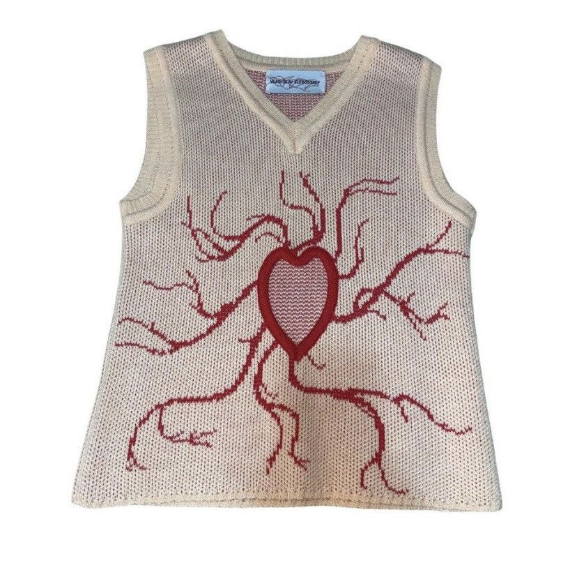 Other Vladyslav Slobodskoy Heart Cutout Vest Size US S / EU 44-46 / 1 - 1 Thumbnail