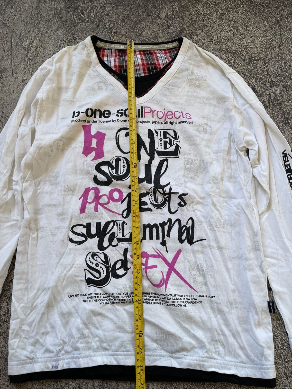Japanese Brand Y2K B one soul ifsixwasnine longsleeve Size US M / EU 48-50 / 2 - 6 Thumbnail