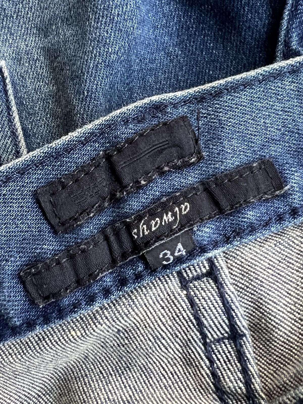 99%IS- 99%IS Sid Vicious Denim Pants Size US 35 - 13 Thumbnail