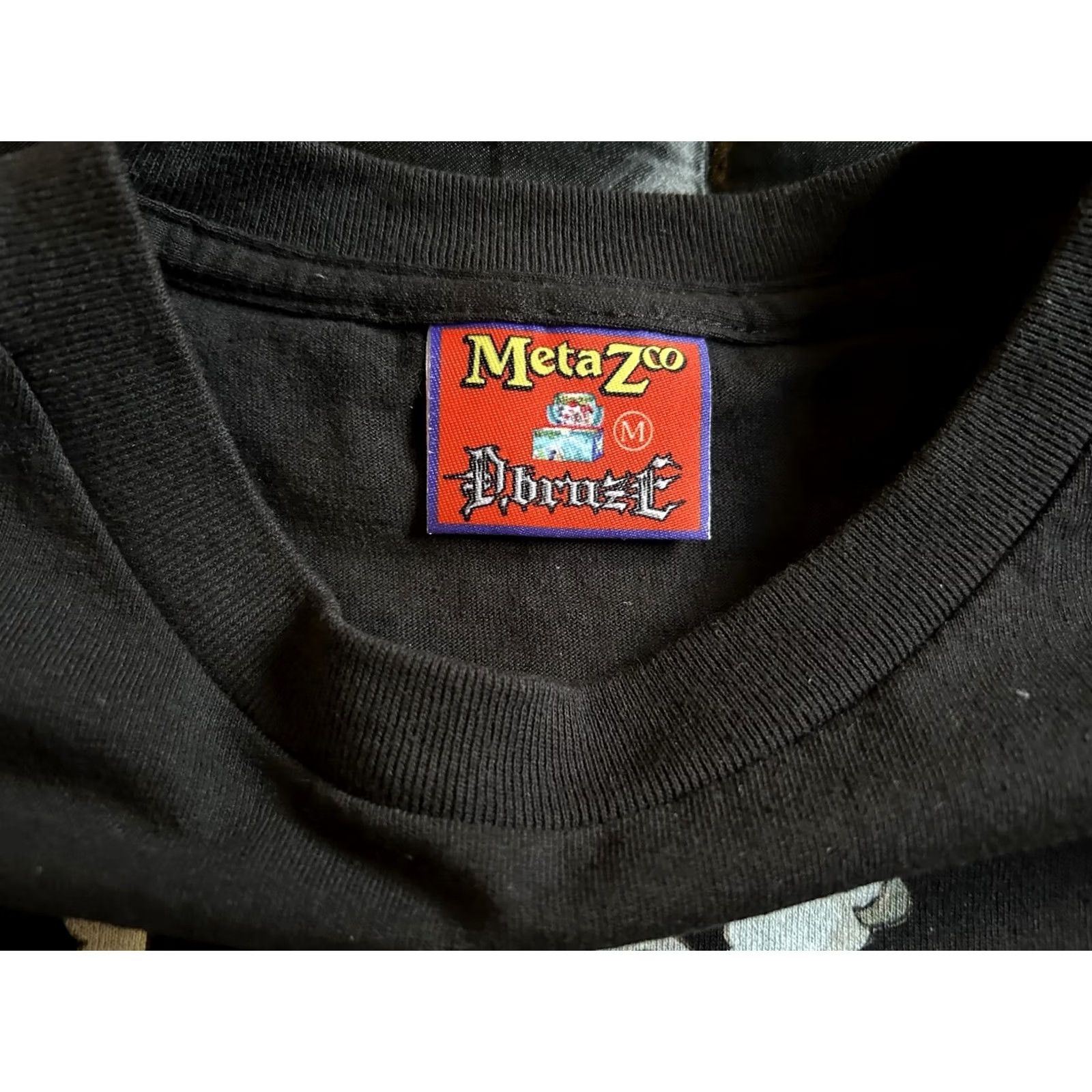 Vintage DBruze x Metazoo CCG LAVA BEAR T-Shirt Black Size M Crew Neck Short Sleeve Mens Cotton Graphic 90s Mythical Size US M / EU 48-50 / 2 - 5 Thumbnail