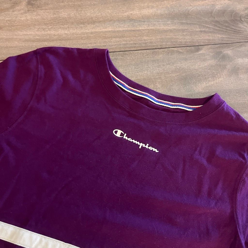 Champion NWT Champion Purple Athletic Longsleeve Shirt Women Large Bi Size L / US 10 / IT 46 - 2 Thumbnail