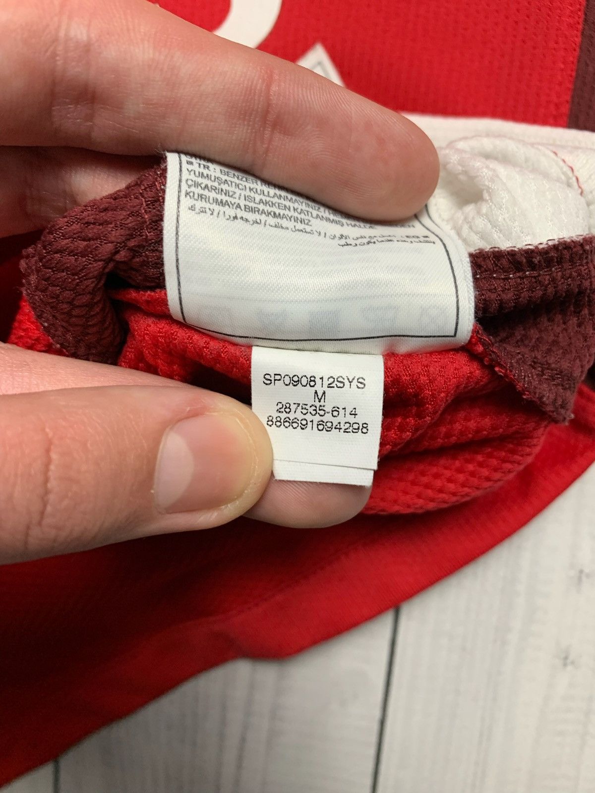 Nike × Vintage Vintage Nike Arsenal soccer jersey size M Size US M / EU 48-50 / 2 - 6 Thumbnail