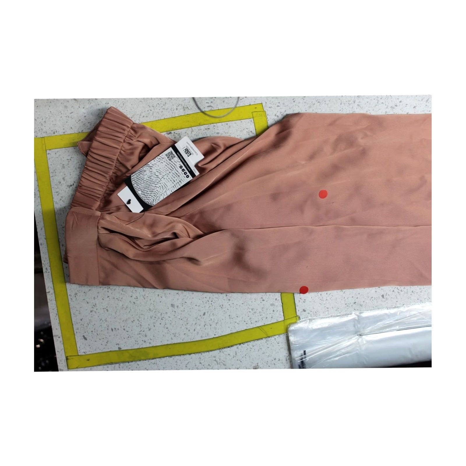 Calvin Klein Calvin Klein Womens Satin Pull On Wide Leg Culottes Relaxed Dress Pants pink L Size 36" / US 14 / IT 50 - 2 Thumbnail