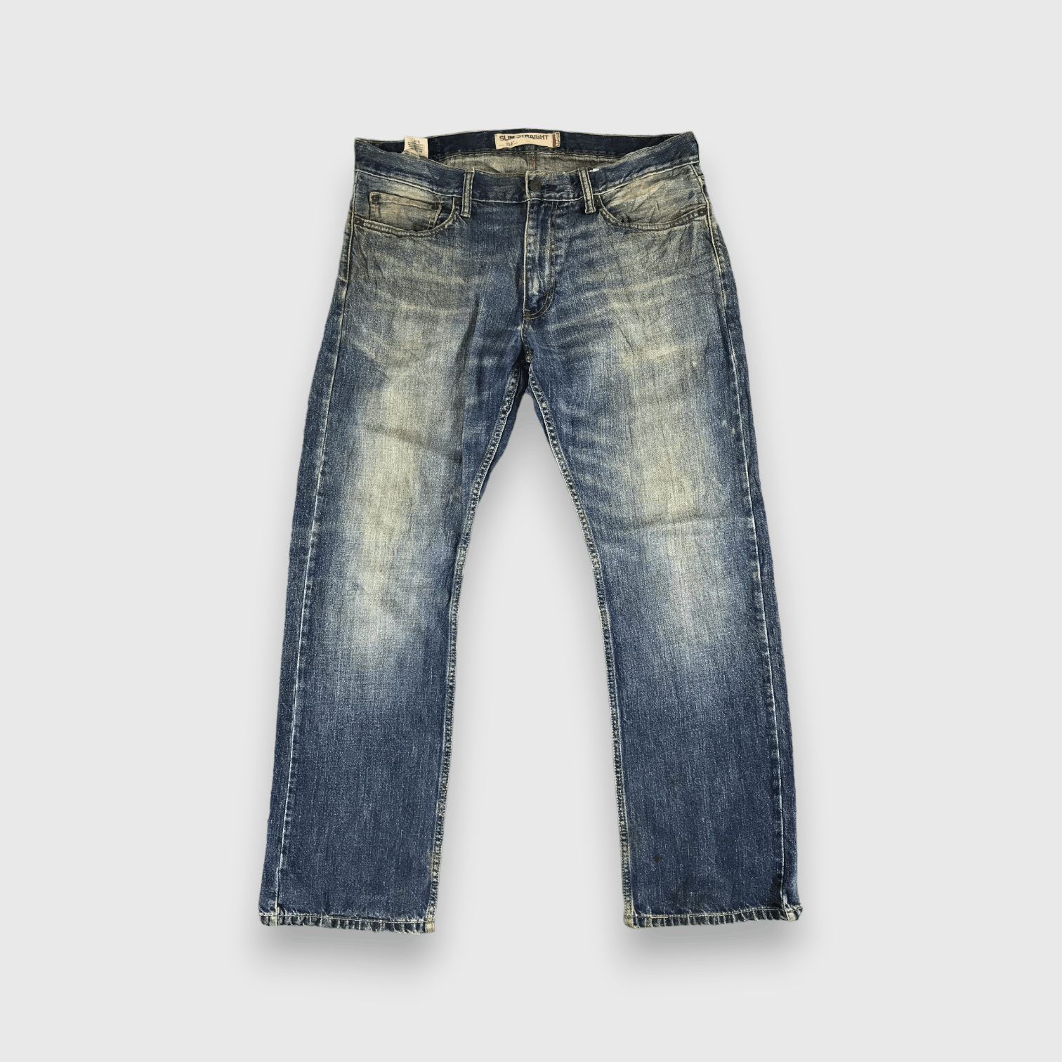 Levi's Vintage Levis 514 Jeans Rusty Faded Blue Denim -J546 Size US 37 - 1 Thumbnail