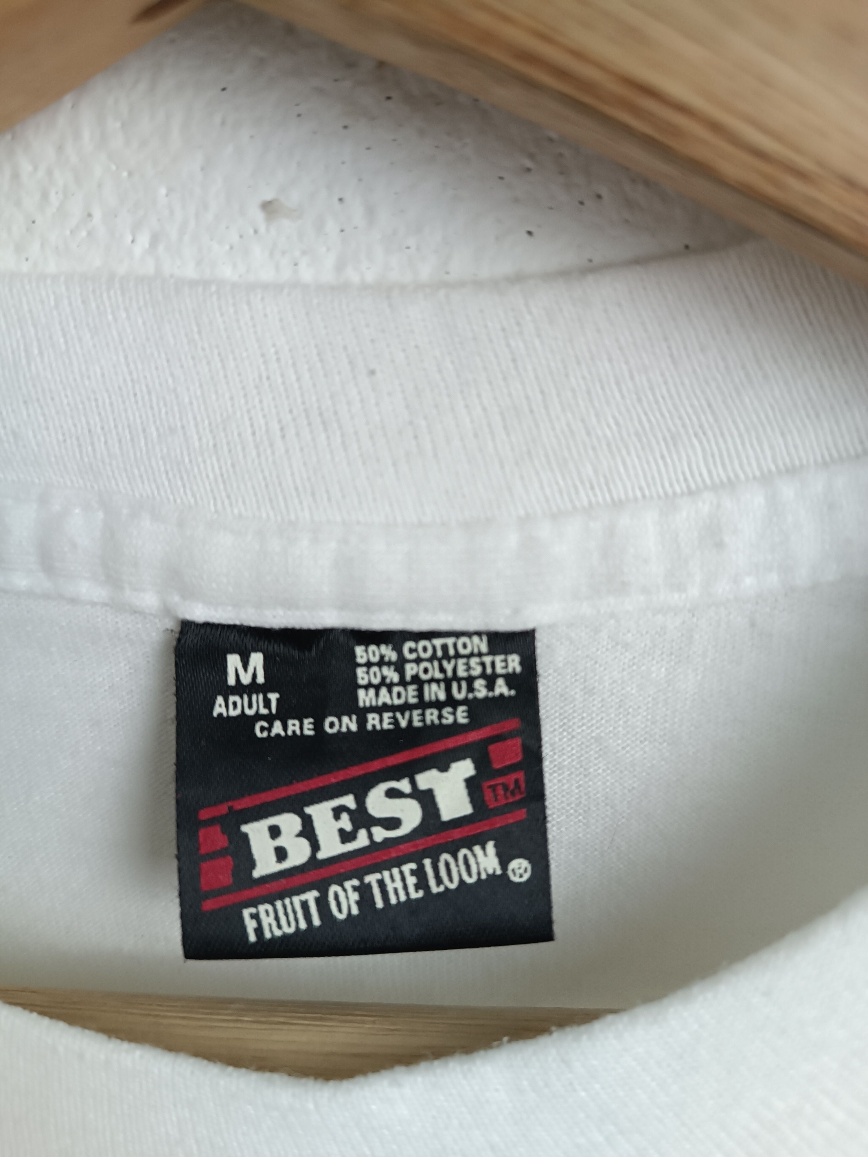 Fruit Of The Loom VINTAGE EARLY 90'S EDGEWOOD STUDENT COUNCIL TEE Size US M / EU 48-50 / 2 - 6 Thumbnail
