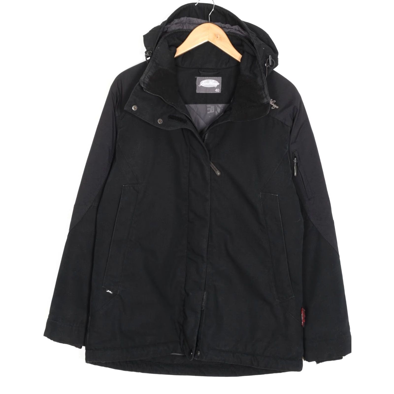 Vintage Lundhags Primaloft Insulated Hooded Jacket Women Size 40 Outdoor Hiking MJ6111 Size S / US 4 / IT 40 - 2 Thumbnail