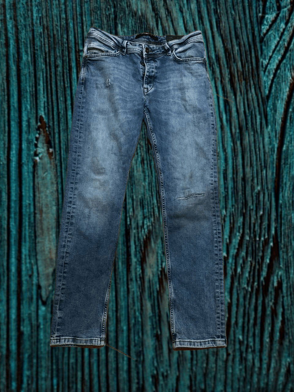 Diesel DIESEL Skinny Denim Blue Pants Jeans streetwear Size US 34 / EU 50 - 1 Thumbnail