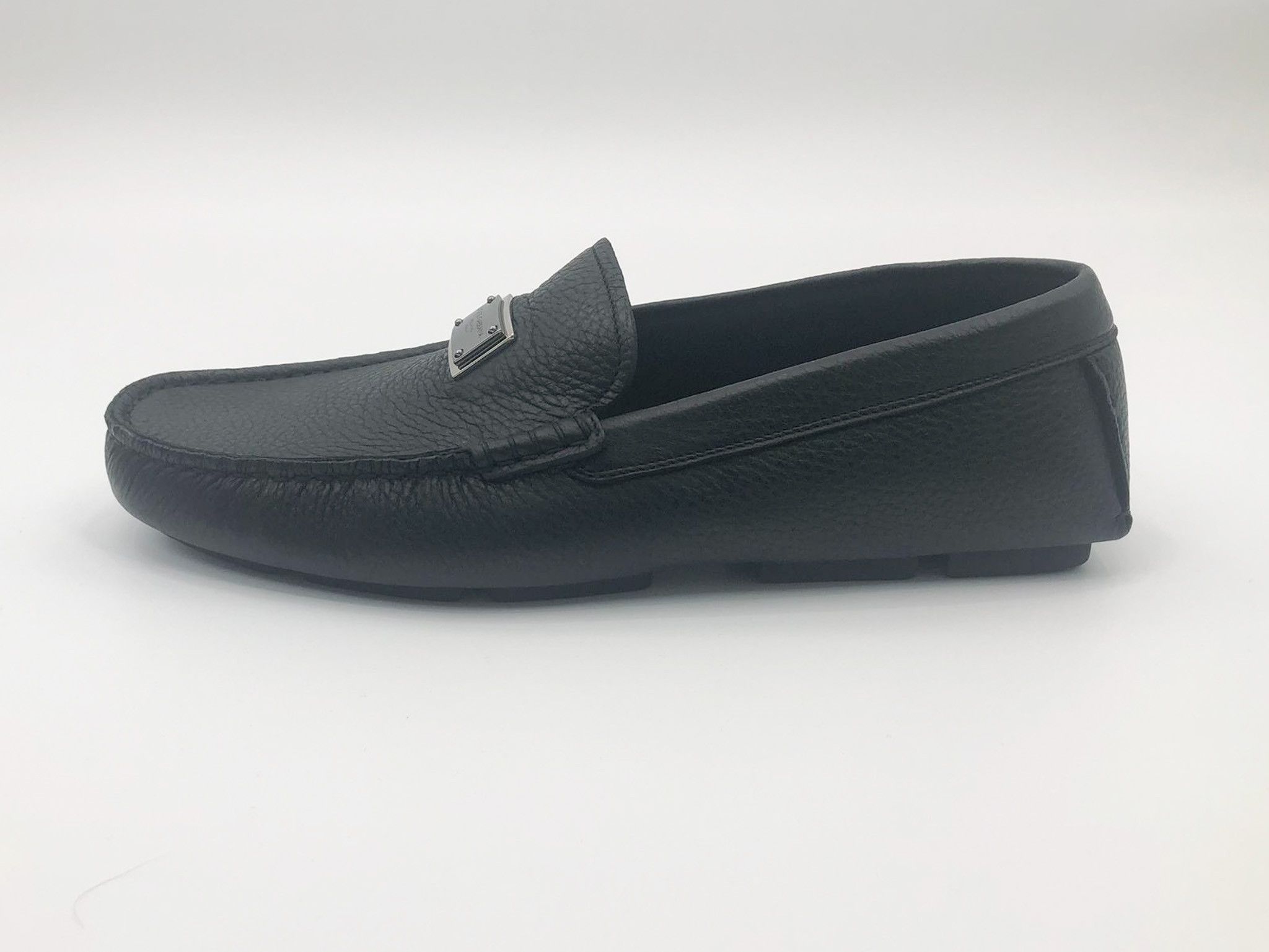 Dolce & Gabbana Dolce & Gabbana Logo Plaque Almond Toe Loafer Size US 8 / EU 41 - 3 Thumbnail